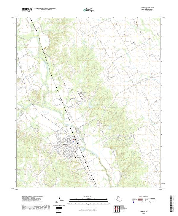 Clifton topographic map thumbnail