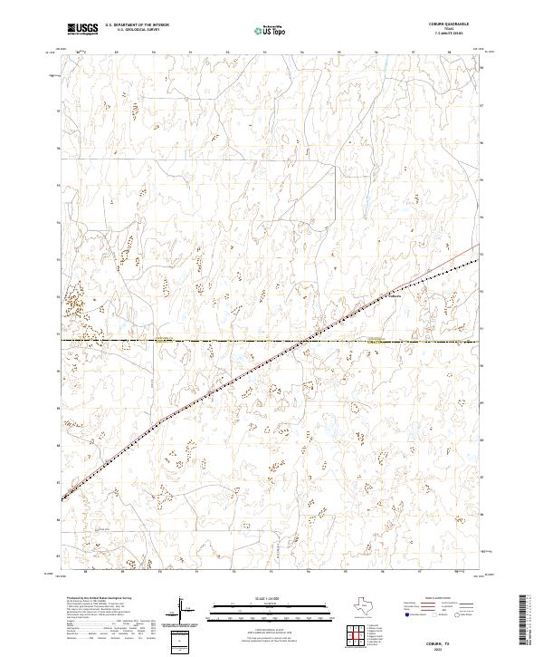 Coburn topographic map thumbnail