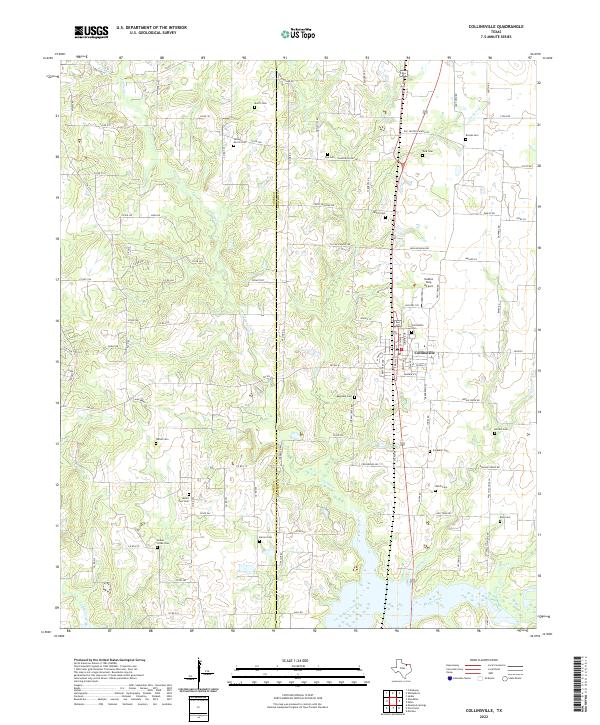 Collinsville topographic map thumbnail