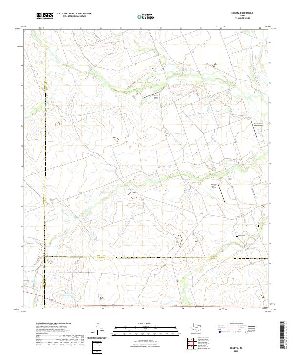 Cometa topographic map thumbnail
