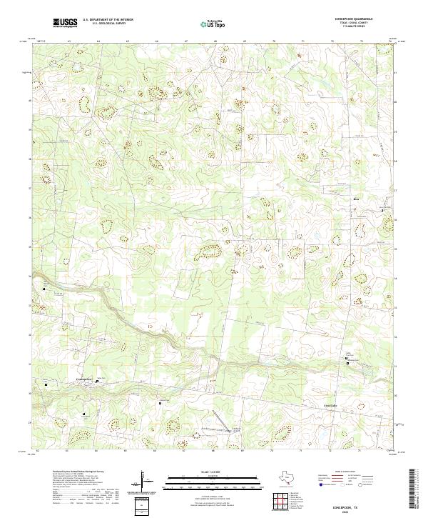 Concepcion topographic map thumbnail
