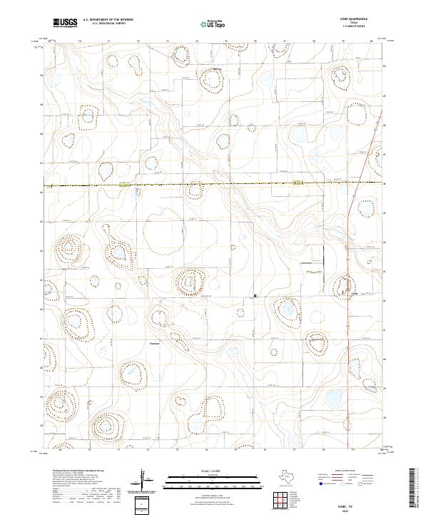 Cone topographic map thumbnail