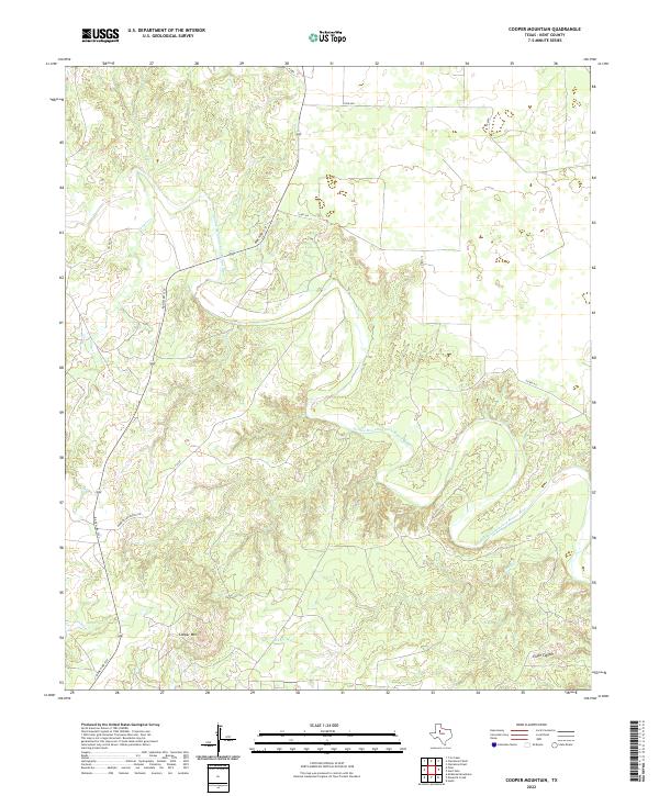 Cooper Mountain topographic map thumbnail