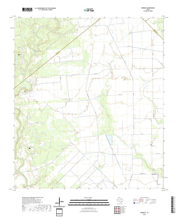 Cordele topographic map thumbnail