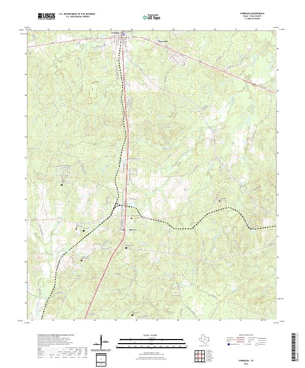 Corrigan 2022 topographic map thumbnail