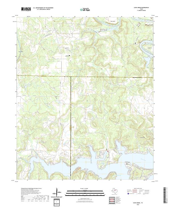 Cove Creek topographic map thumbnail