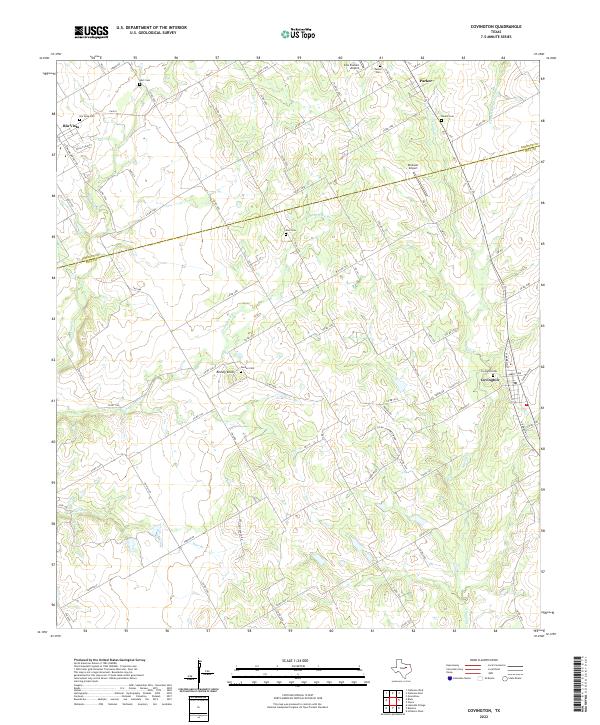 Covington 2022 topographic map thumbnail