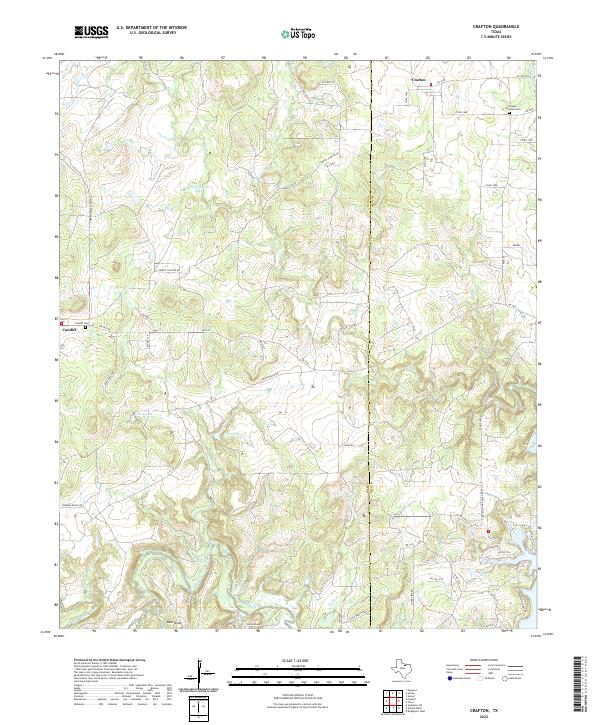 Crafton topographic map thumbnail