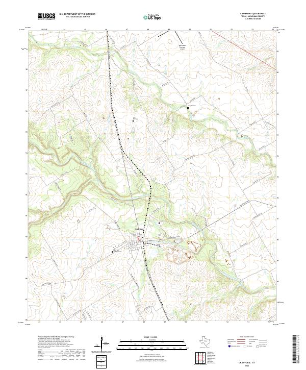 Crawford 2022 topographic map thumbnail