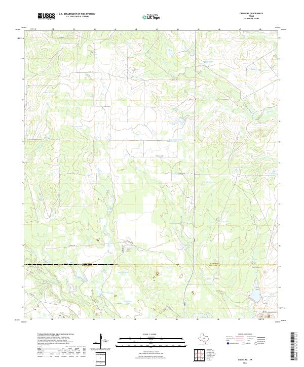 Cross NE 2022 topographic map thumbnail