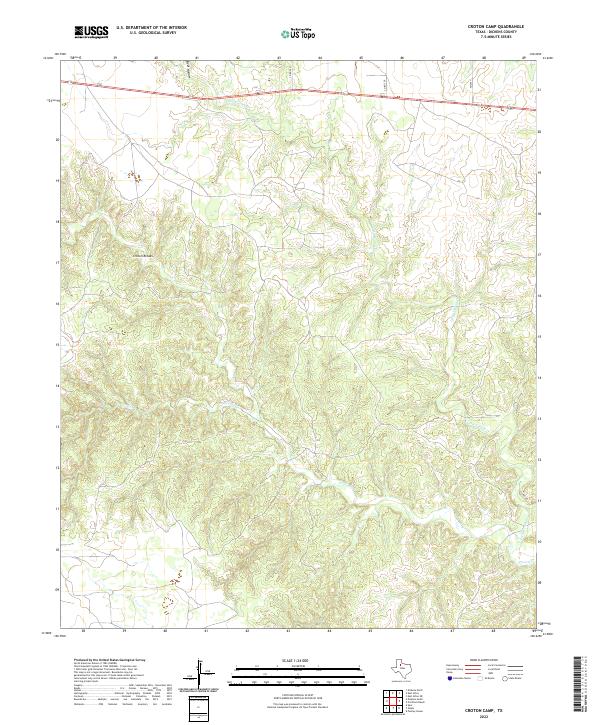 Croton Camp 2022 topographic map thumbnail