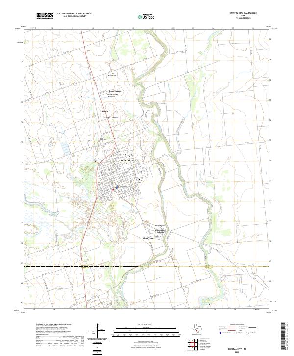 Crystal City 2022 topographic map thumbnail