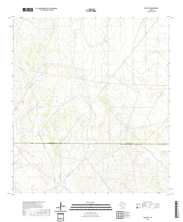 Cuevitas 2022 topographic map thumbnail