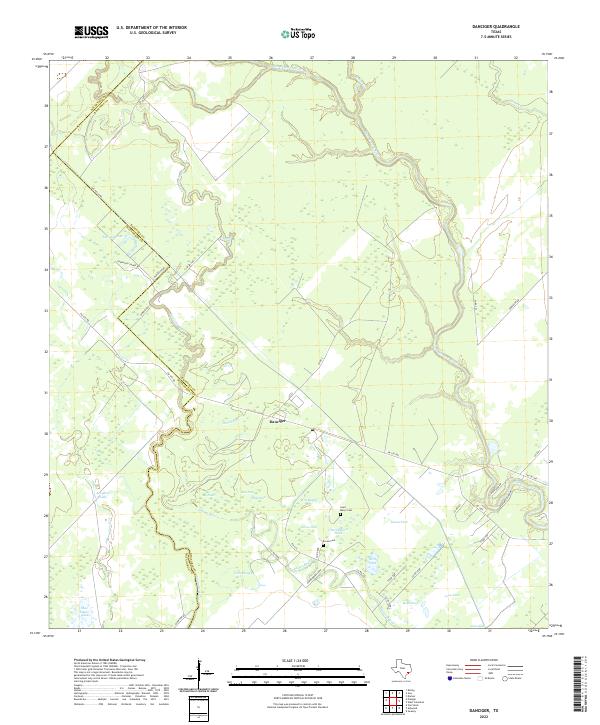 Danciger 2022 topographic map thumbnail