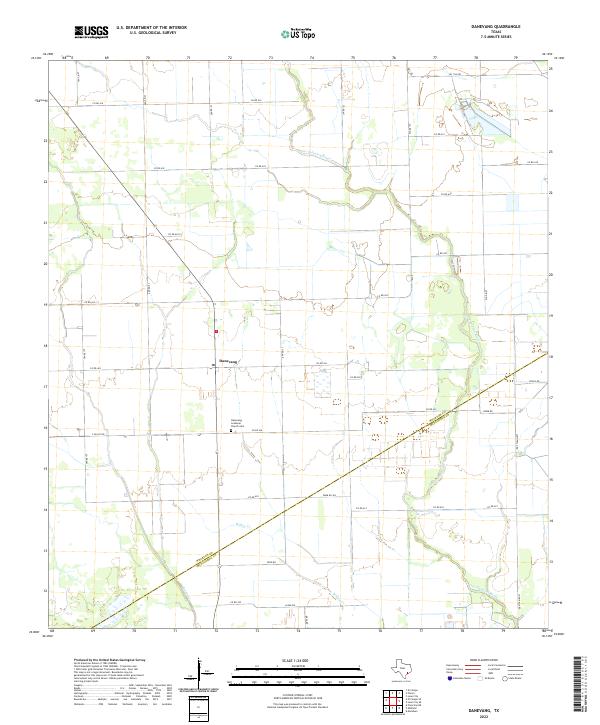 Danevang 2022 topographic map thumbnail