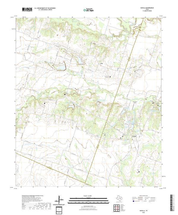 Davilla 2022 topographic map thumbnail