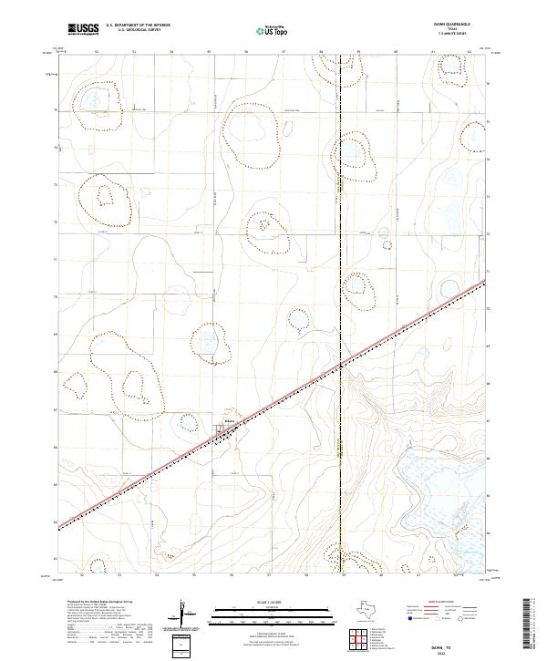 Dawn 2022 topographic map thumbnail