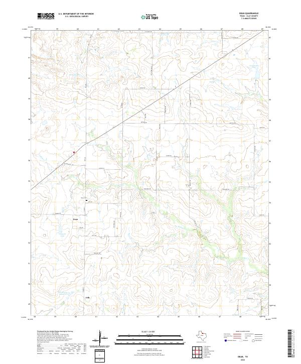 Dean 2022 topographic map thumbnail