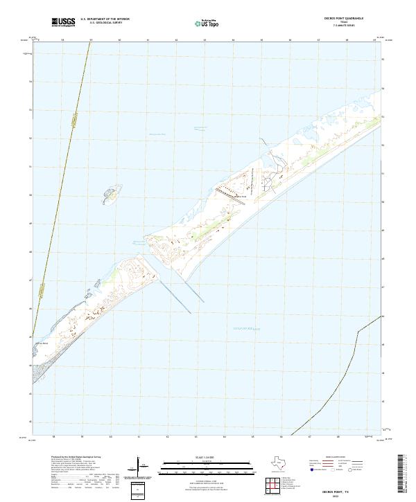 Decros Point 2022 topographic map thumbnail