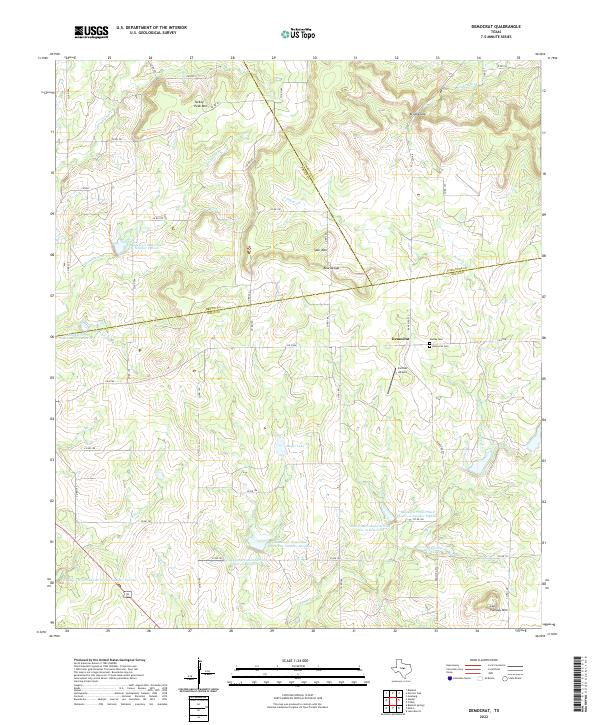 Democrat 2022 topographic map thumbnail