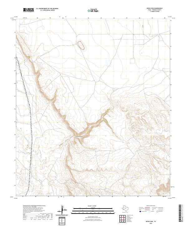 Devils Den 2022 topographic map thumbnail
