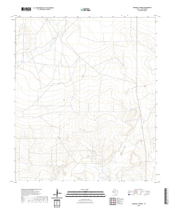 Diamond Y Spring 2022 topographic map thumbnail