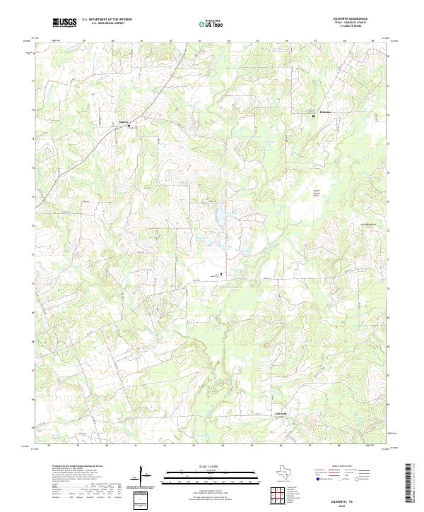 Dilworth 2022 topographic map thumbnail