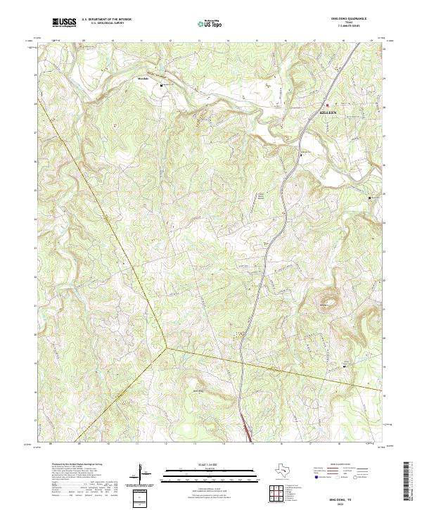 Ding Dong 2022 topographic map thumbnail