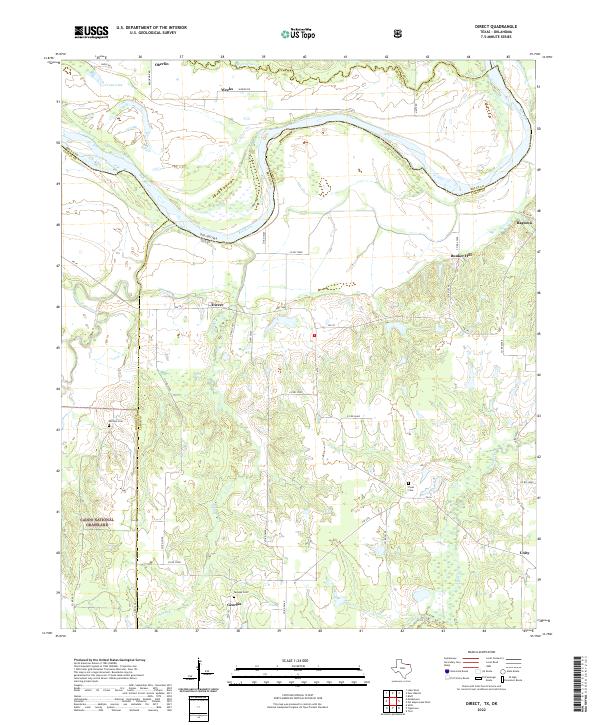 Direct 2022 topographic map thumbnail
