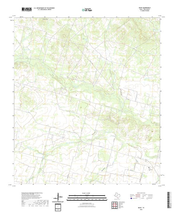 Divot 2022 topographic map thumbnail
