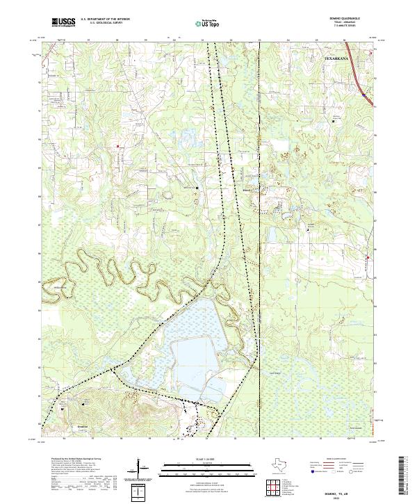Domino 2022 topographic map thumbnail
