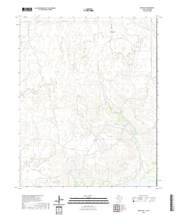 Dreyfoos topographic map thumbnail