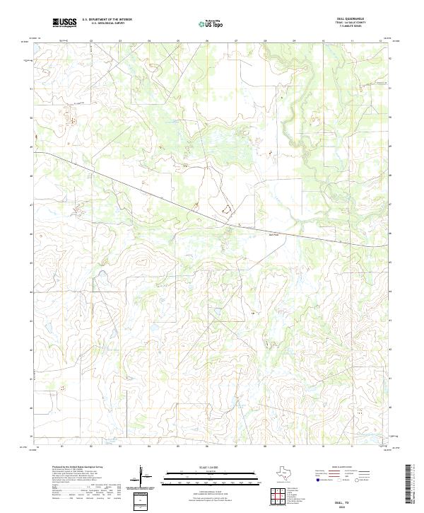 Dull 2022 topographic map preview