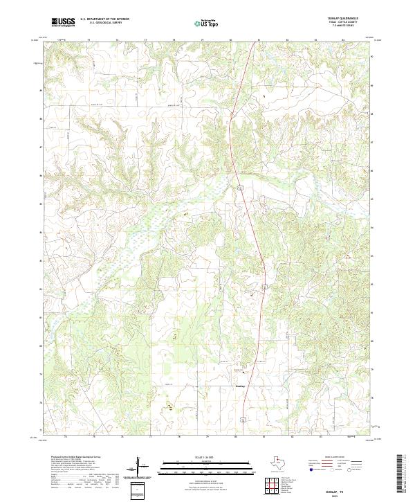 Dunlap 2022 topographic map thumbnail
