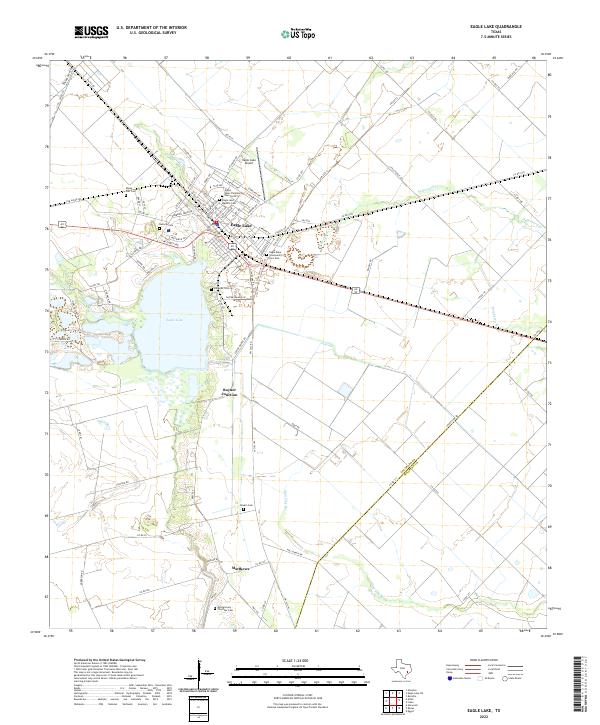 Eagle Lake 2022 topographic map thumbnail