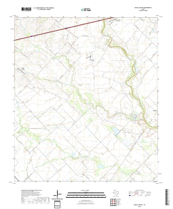 Eagle Lake NE 2022 topographic map thumbnail