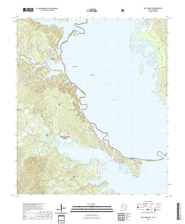 East Hamilton topographic map thumbnail