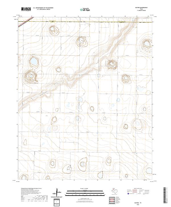 Easter 2022 topographic map thumbnail