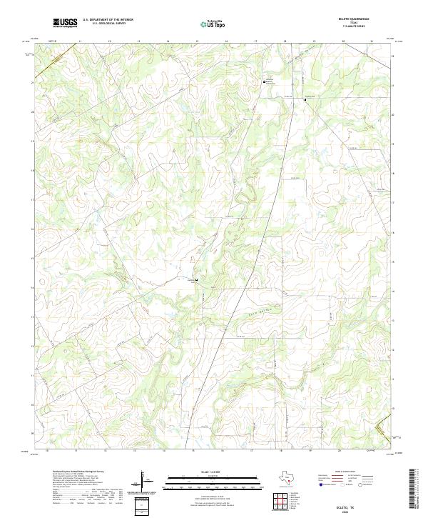 Ecleto 2022 topographic map thumbnail