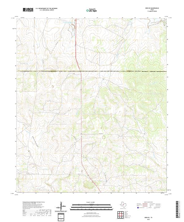 Eden SE 2022 topographic map thumbnail