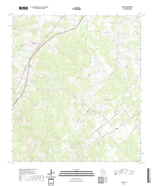 Edgar 2022 topographic map thumbnail