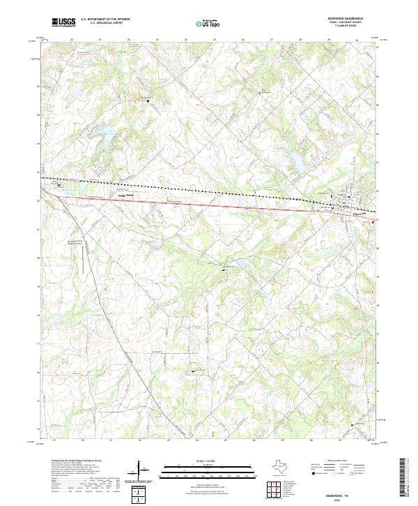 Edgewood topographic map thumbnail