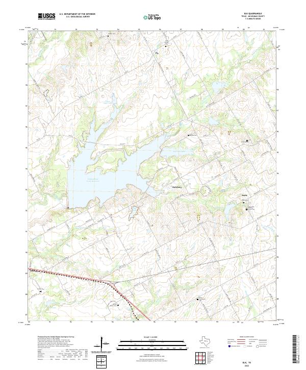 Elk 2022 topographic map thumbnail