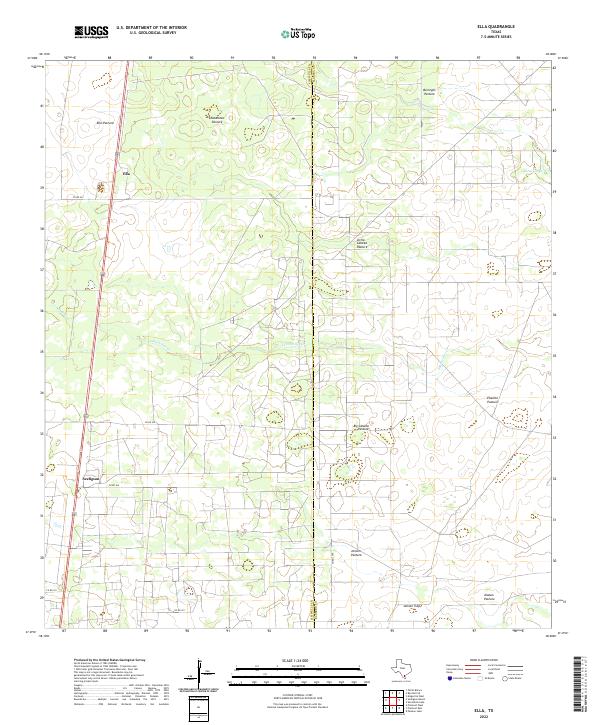 Ella 2022 topographic map thumbnail