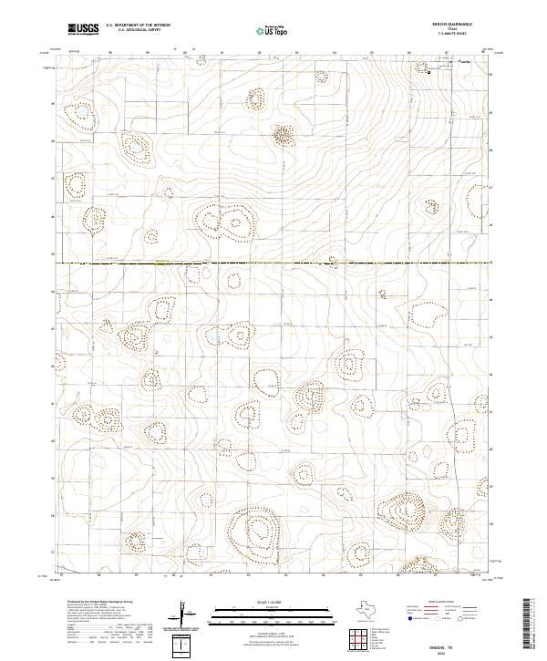 Enochs topographic map thumbnail