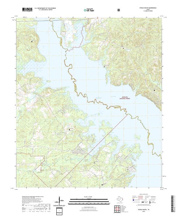 Etoile South topographic map thumbnail