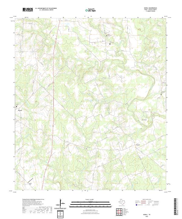 Ezzell 2022 topographic map thumbnail