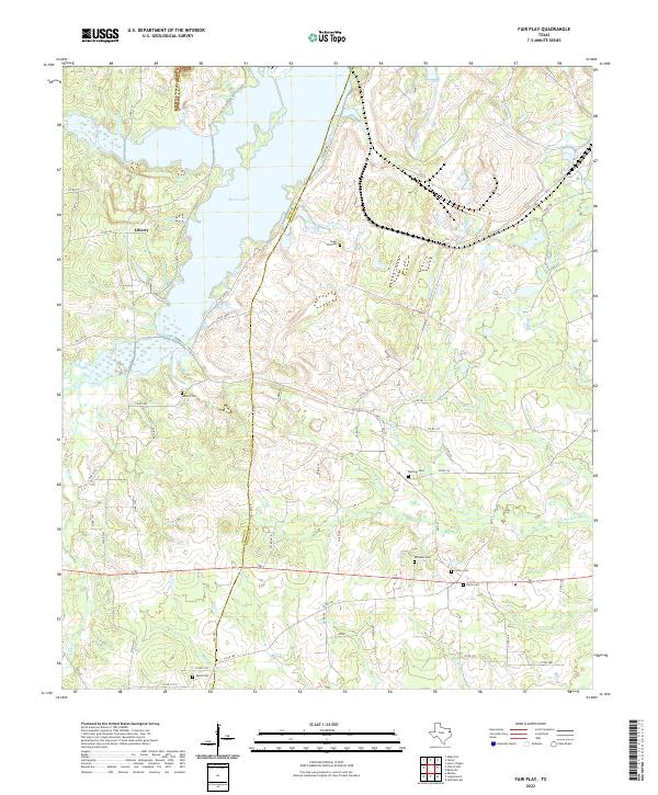 Fair Play topographic map thumbnail