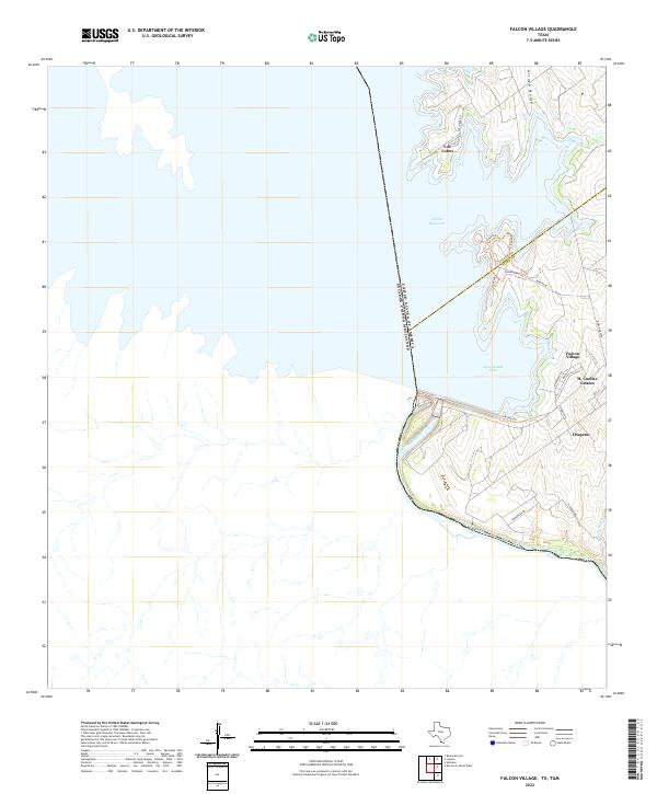 Falcon Village 2022 topographic map thumbnail
