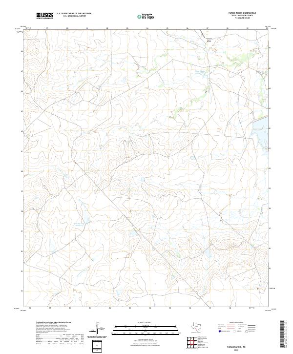 Farias Ranch 2022 topographic map thumbnail